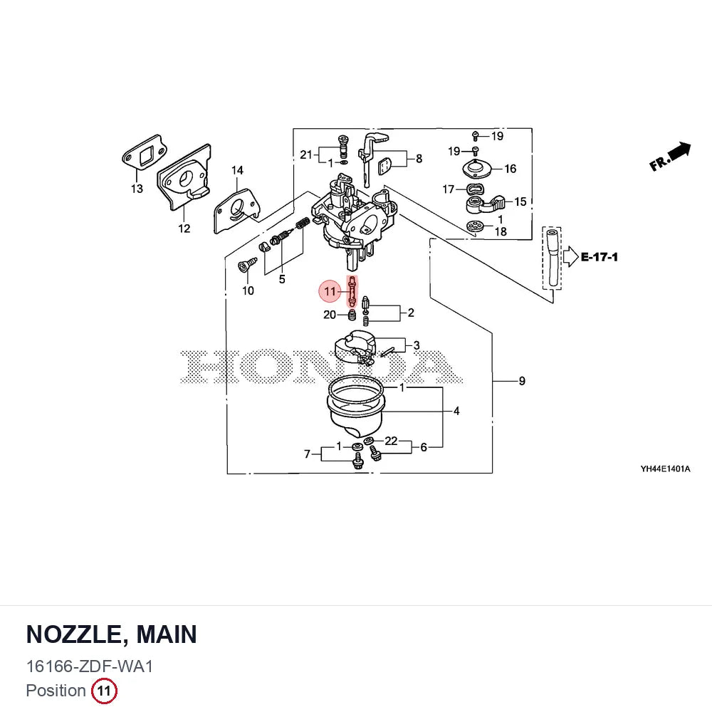 NOZZLE, MAIN