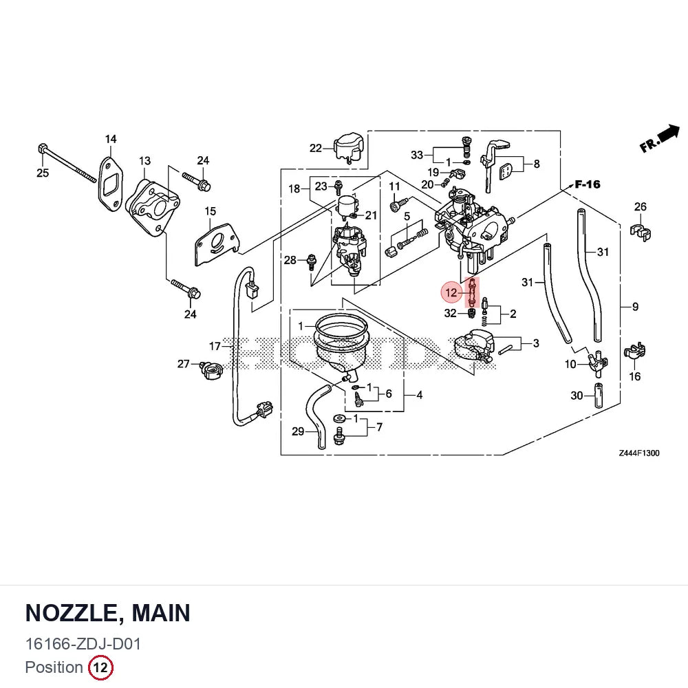 NOZZLE, MAIN