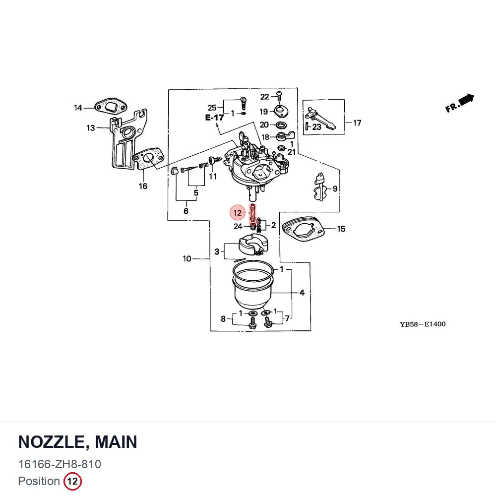 NOZZLE, MAIN