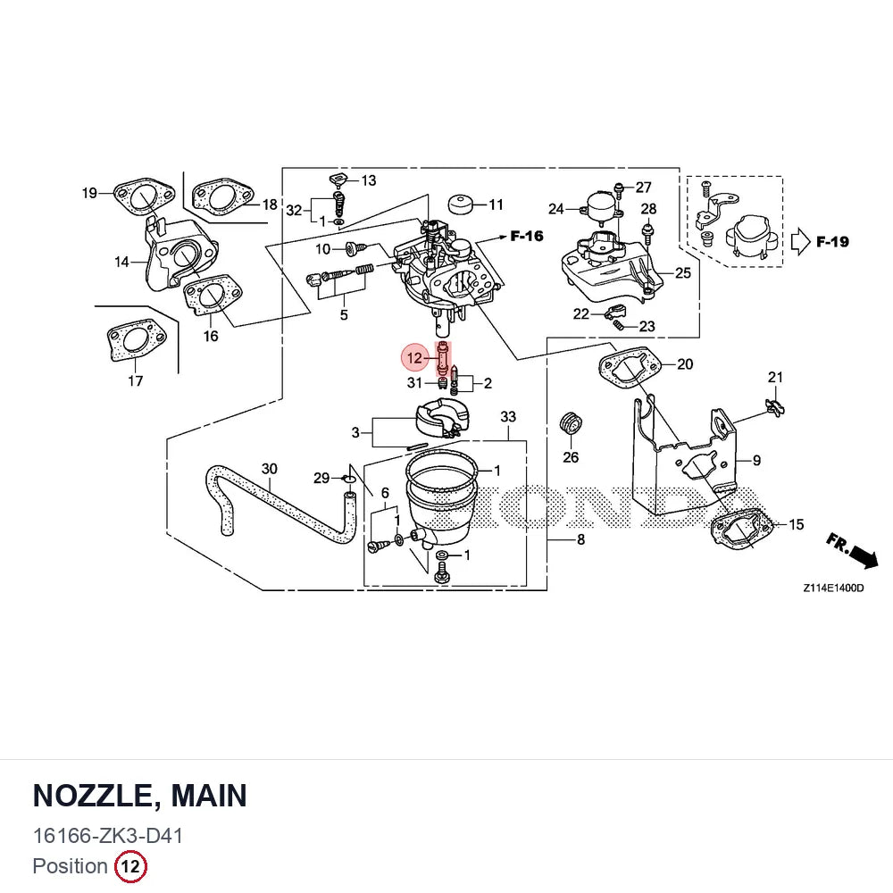 NOZZLE, MAIN