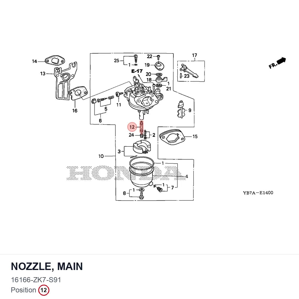 NOZZLE, MAIN