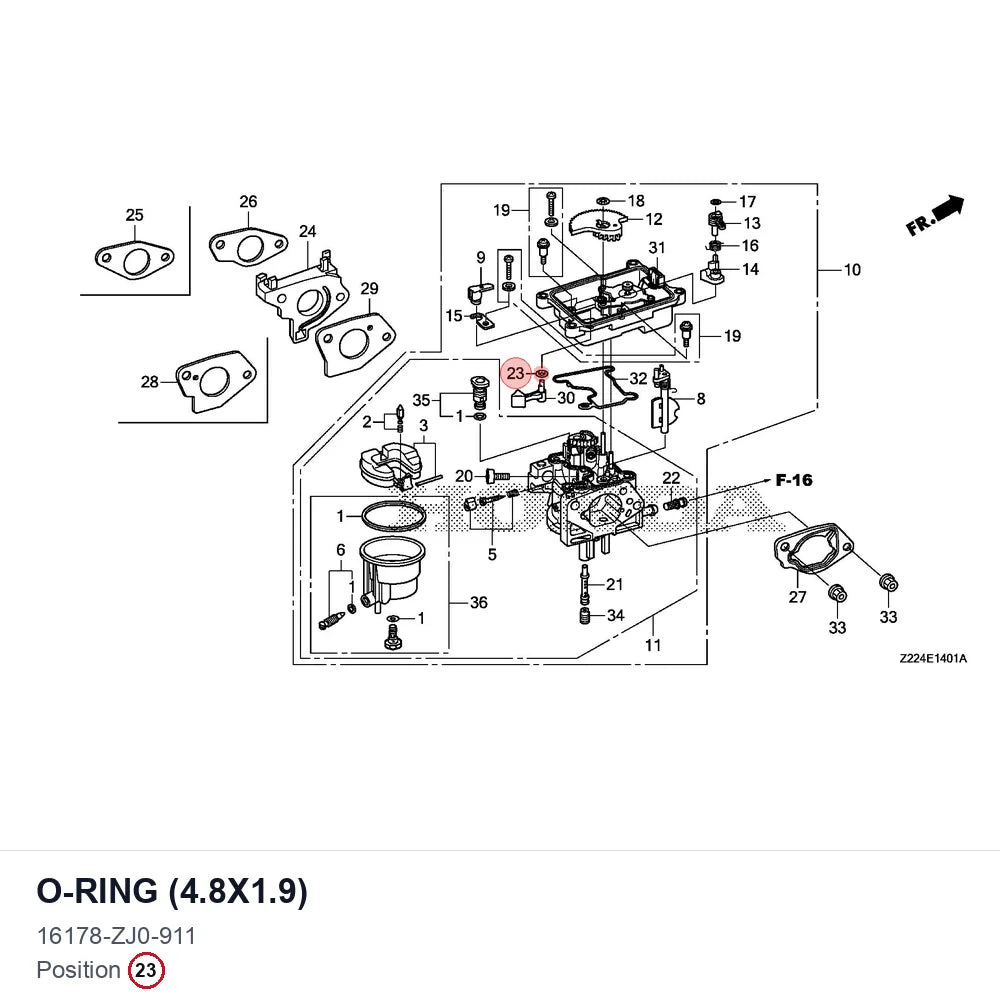 O-RING (4.8X1.9)