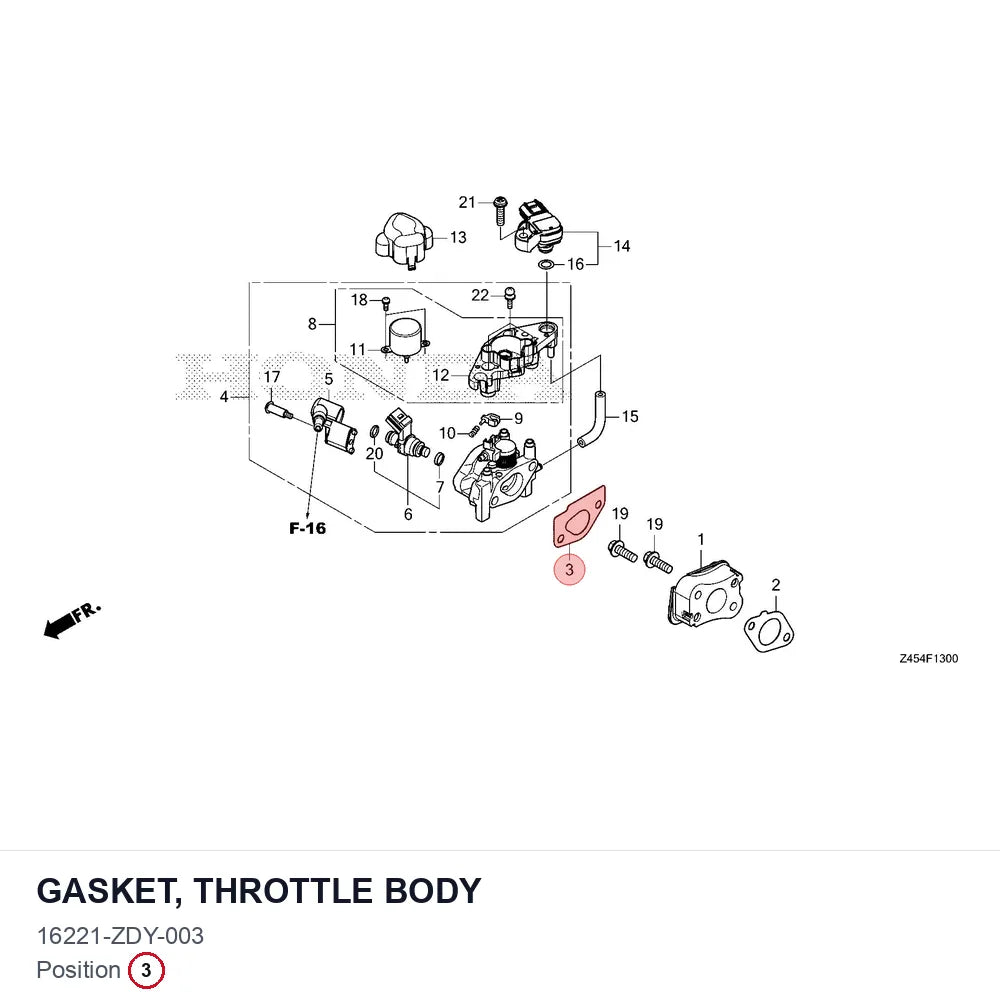 GASKET, THROTTLE BODY