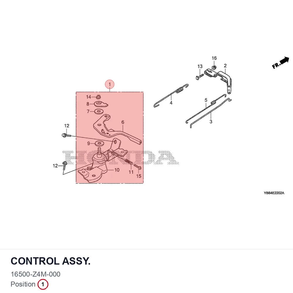 CONTROL ASSY.