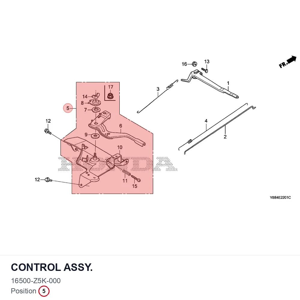 CONTROL ASSY.