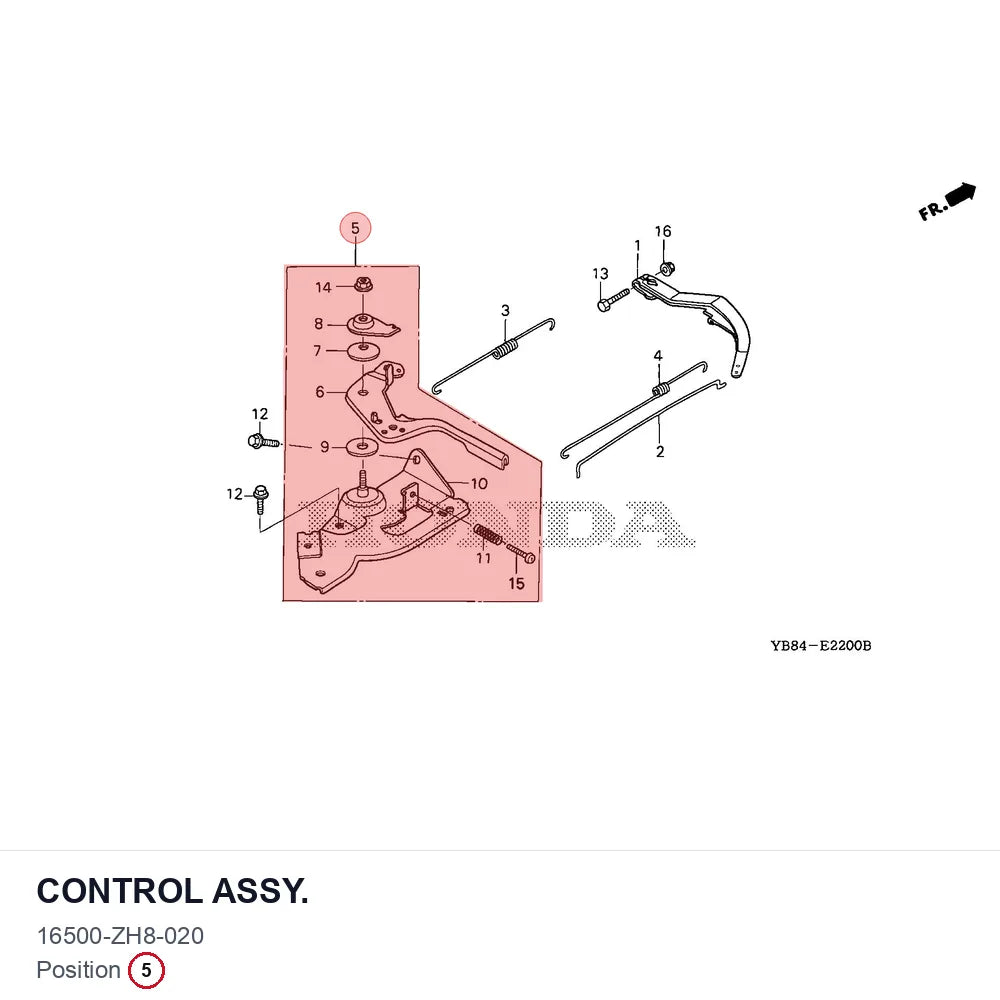 CONTROL ASSY.