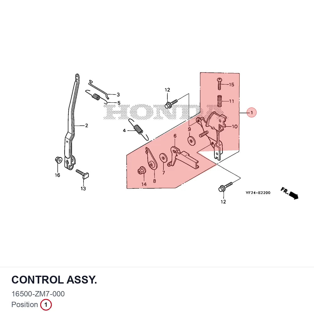 CONTROL ASSY.
