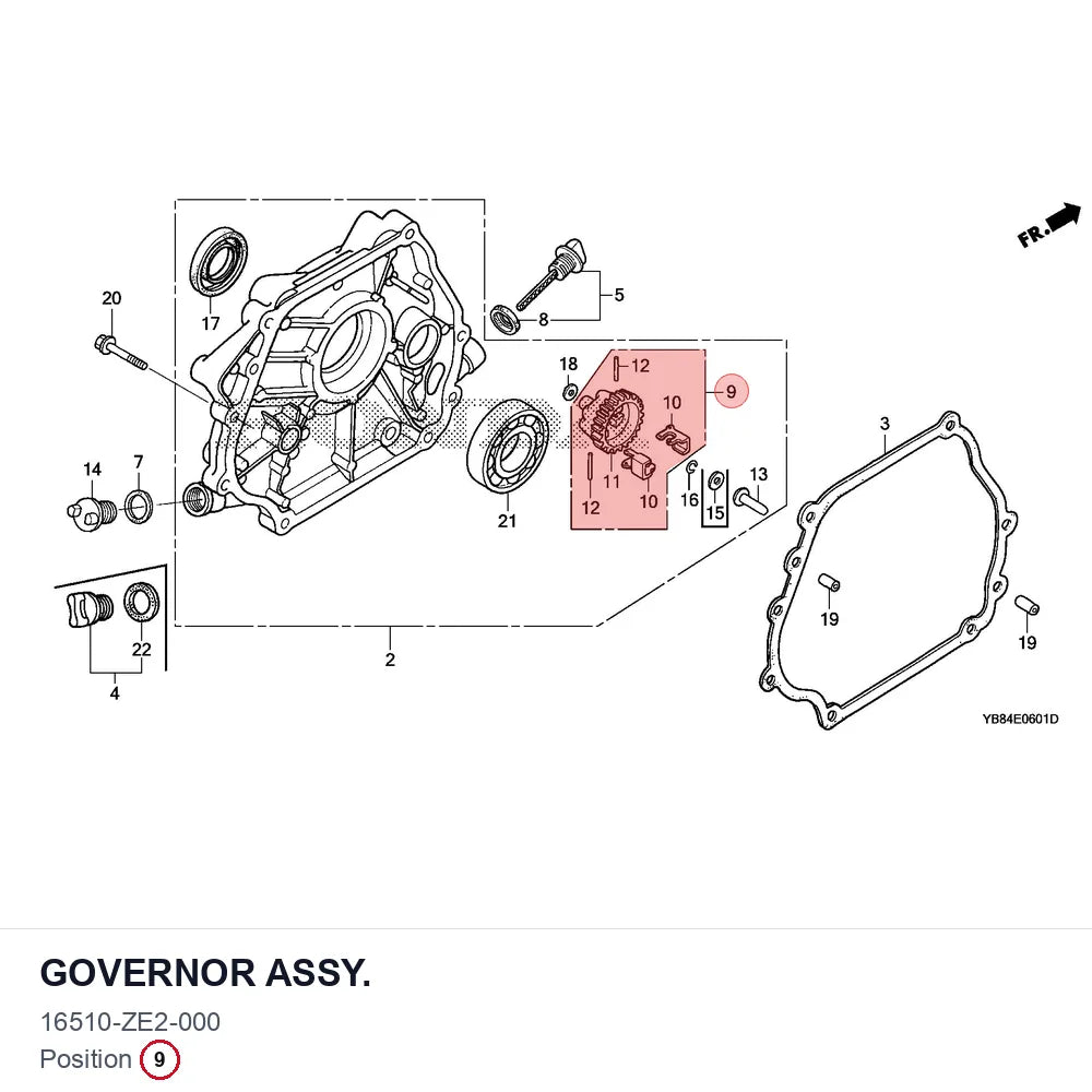 GOVERNOR ASSY.