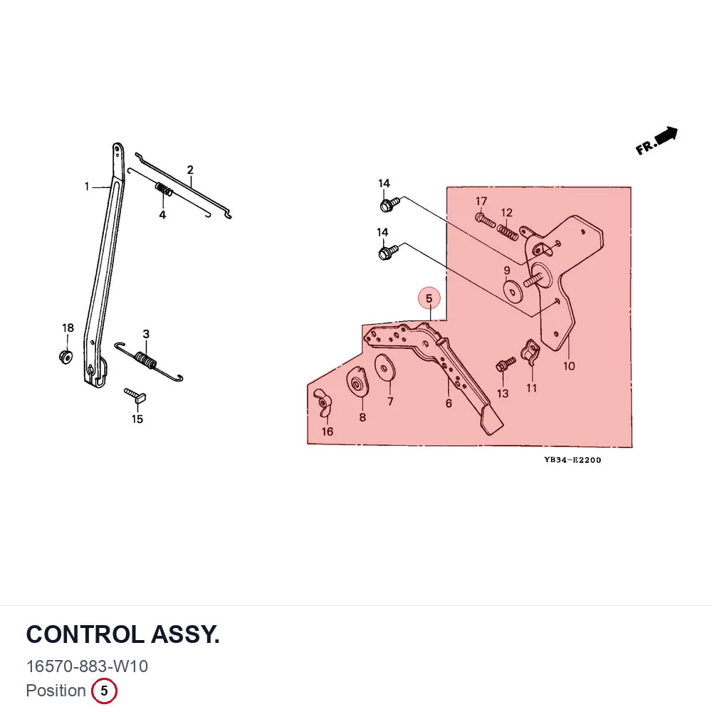 CONTROL ASSY.