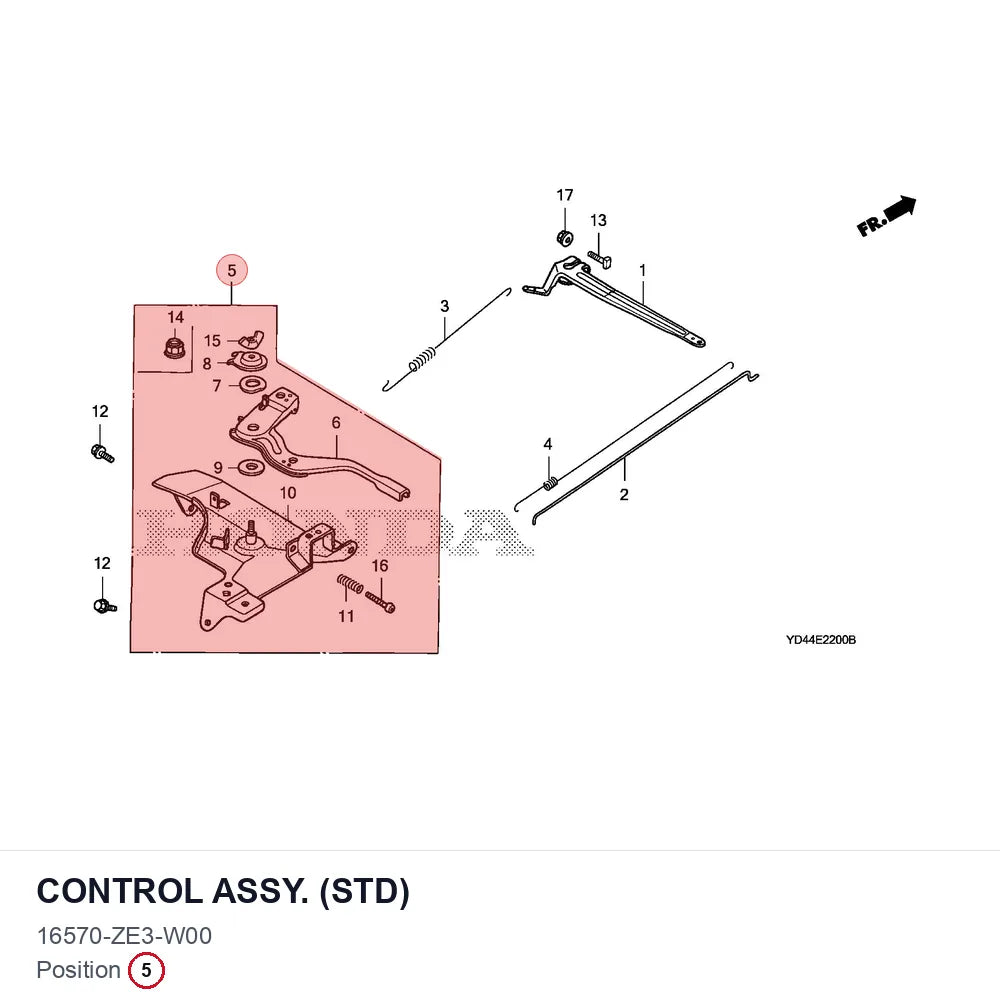 CONTROL ASSY. (STD)
