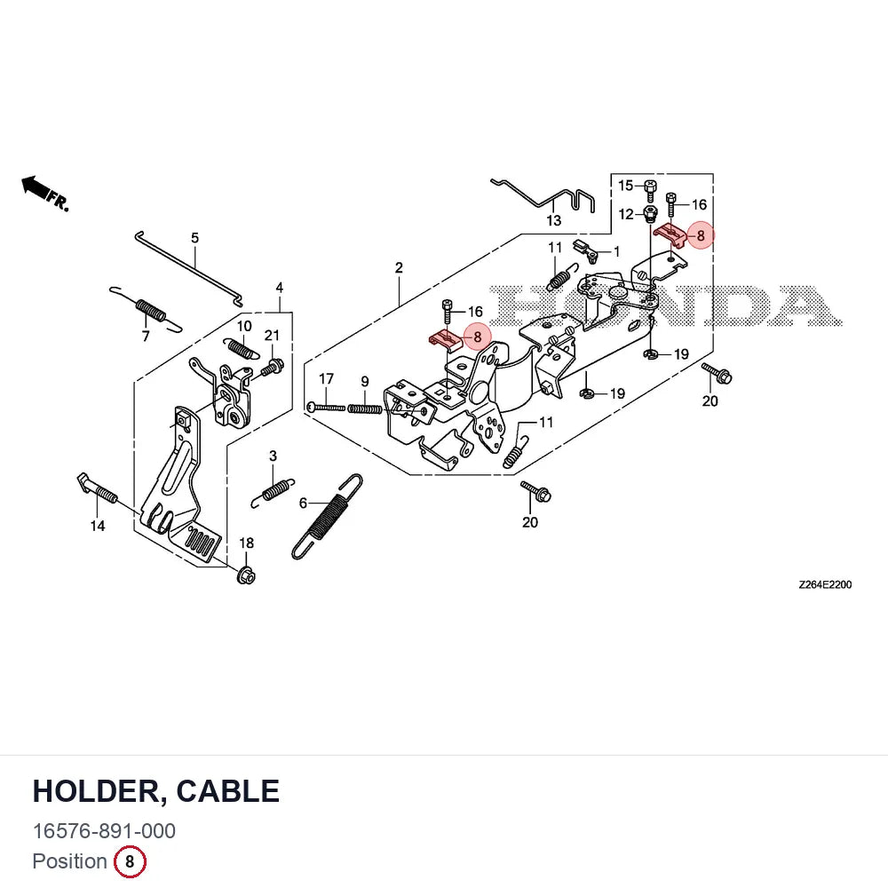 HOLDER, CABLE