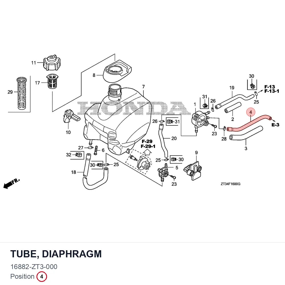TUBE, DIAPHRAGM