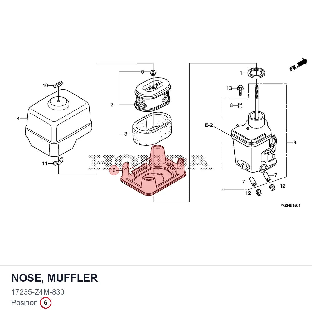 NOSE, MUFFLER