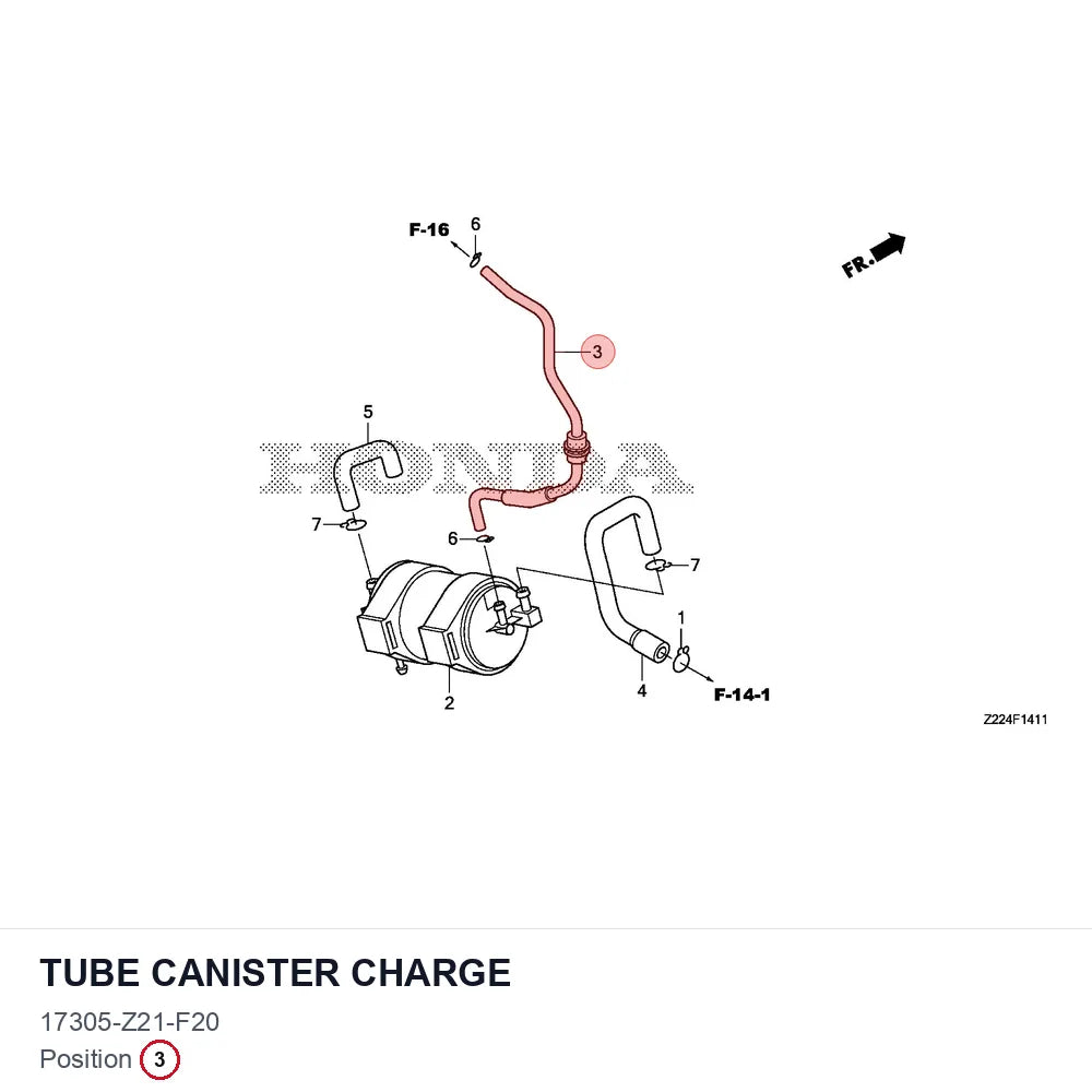 TUBE CANISTER CHARGE