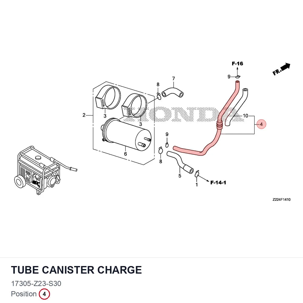 TUBE CANISTER CHARGE