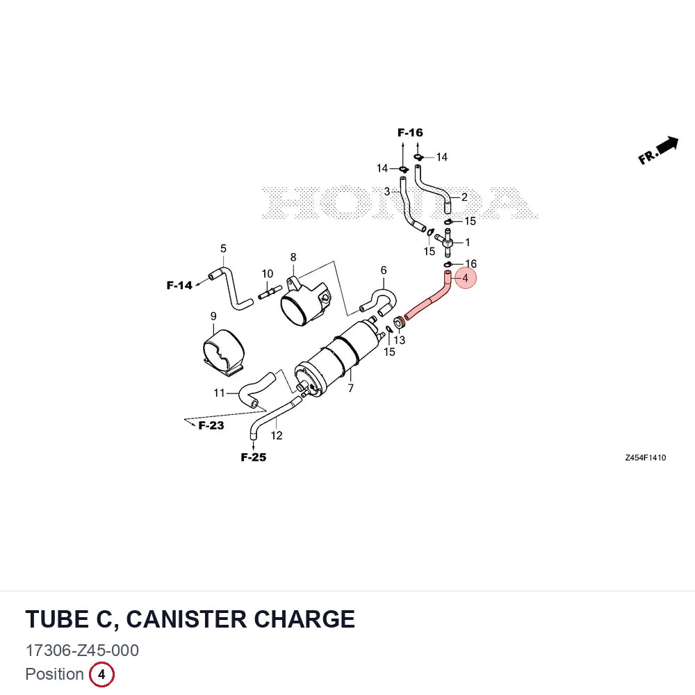 TUBE C, CANISTER CHARGE