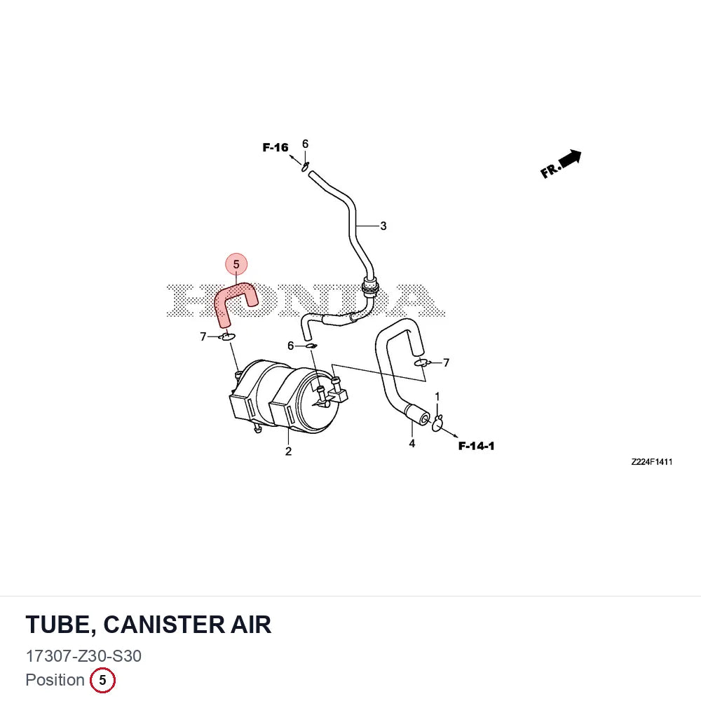 TUBE, CANISTER AIR