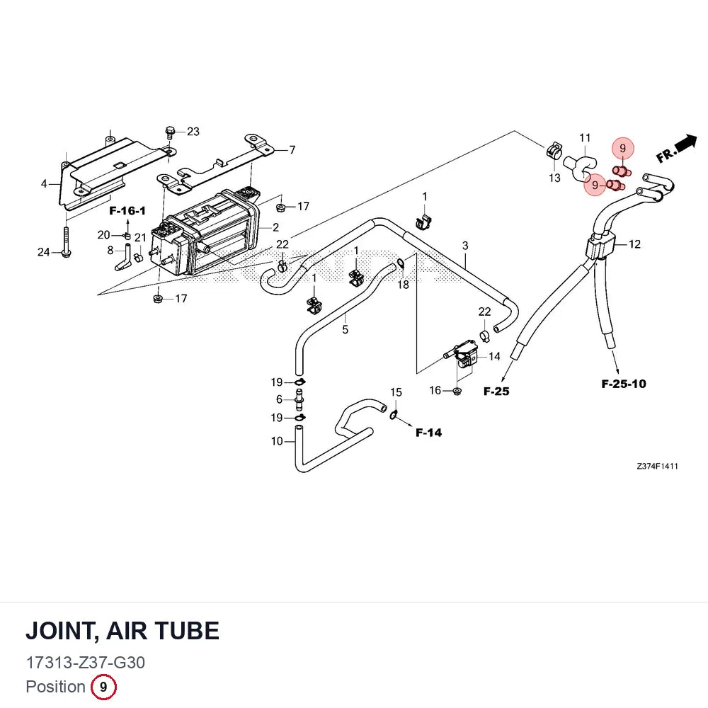 JOINT, AIR TUBE