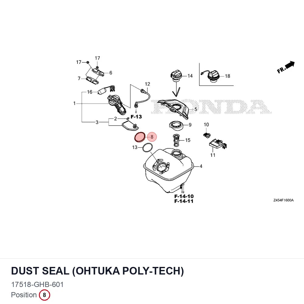 Dust seal (OHTUKA POLY-TECH)
