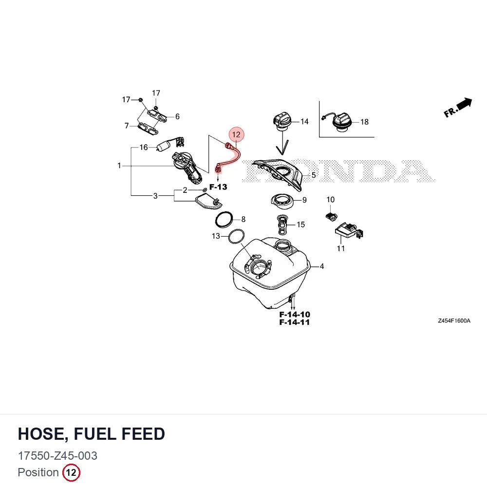 HOSE, FUEL FEED