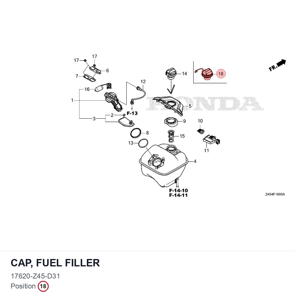 CAP, FUEL FILLER