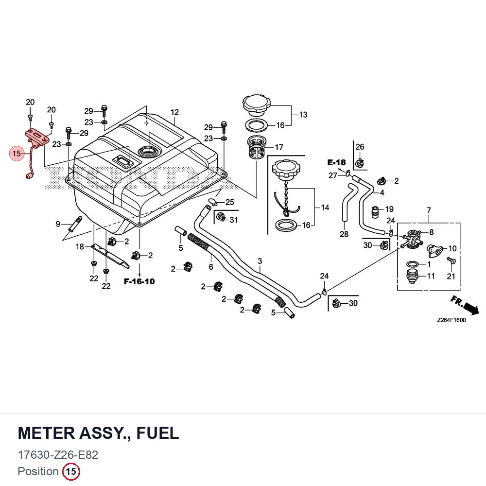 METER ASSY., FUEL