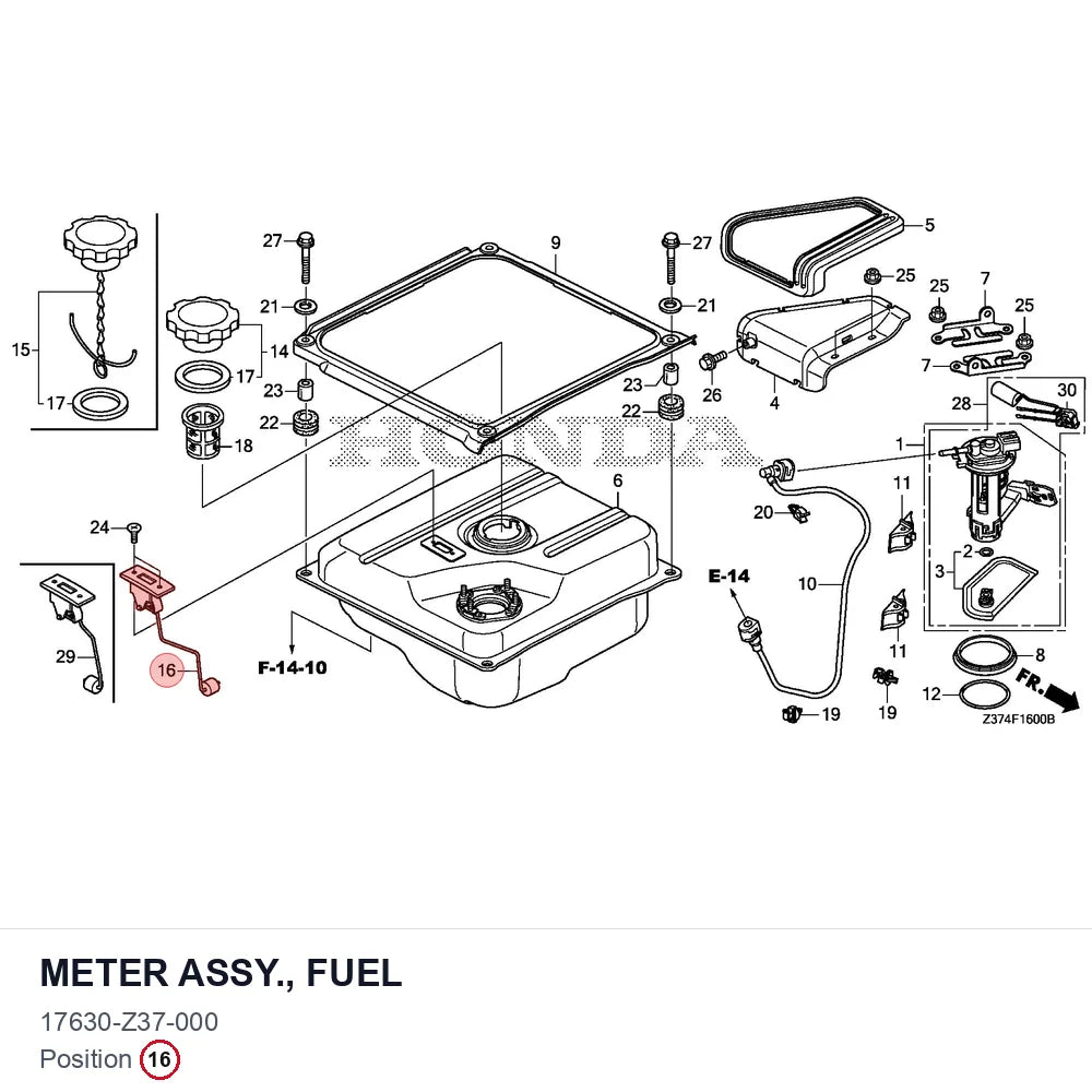 METER ASSY., FUEL