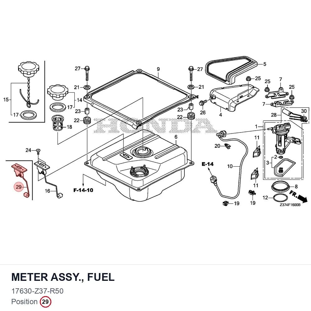 METER ASSY., FUEL