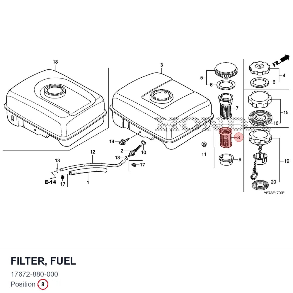 FILTER, FUEL