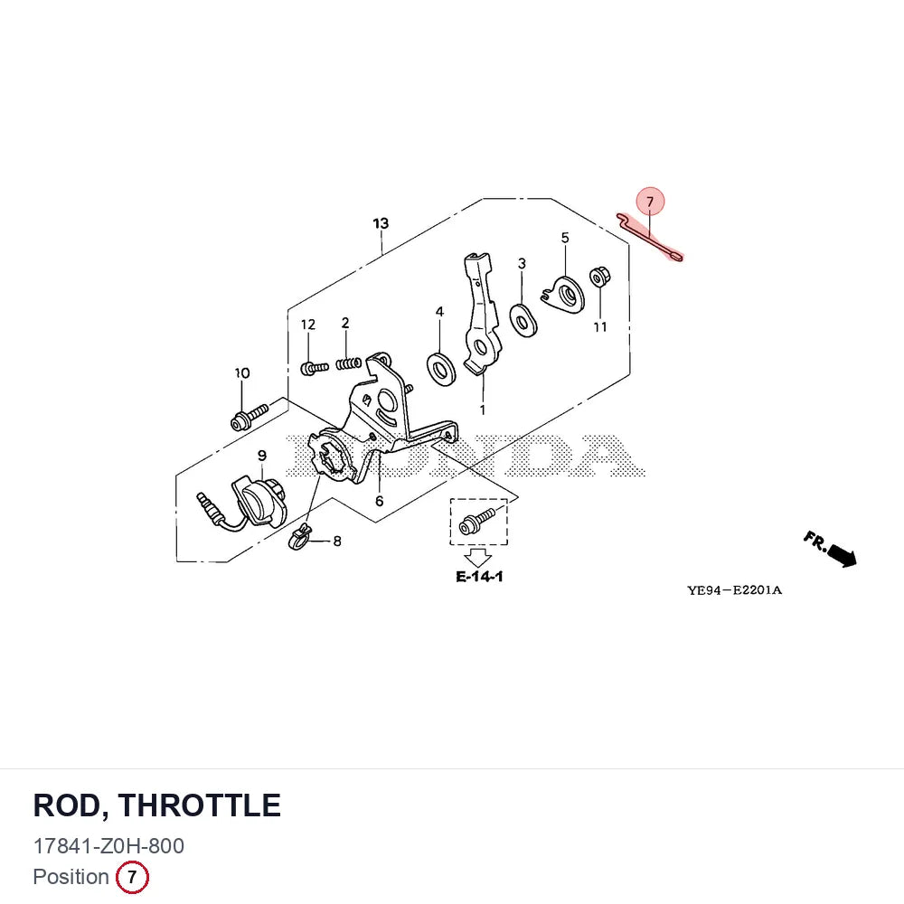 ROD, THROTTLE