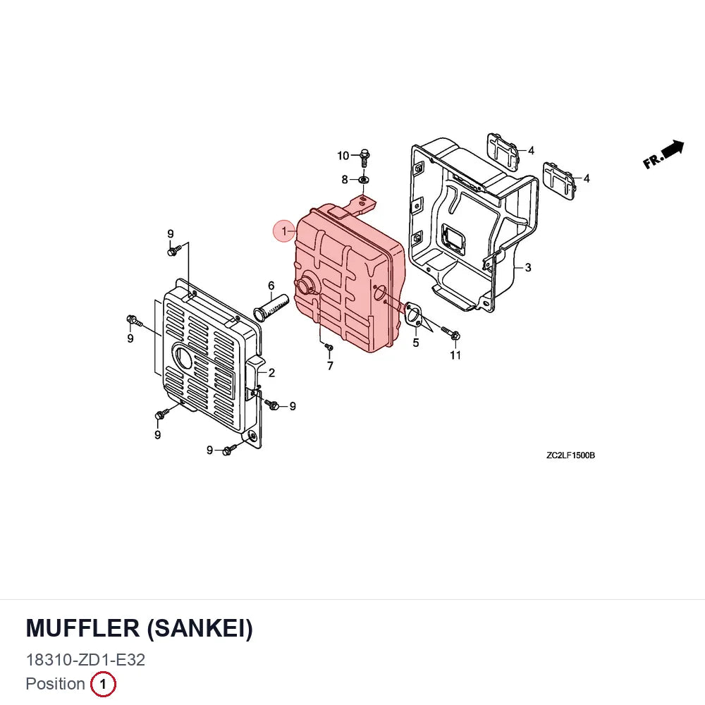 MUFFLER (SANKEI)