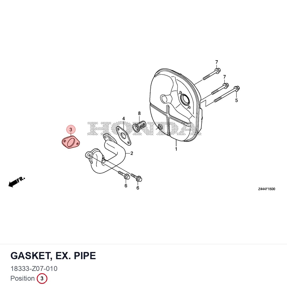GASKET, EX. PIPE