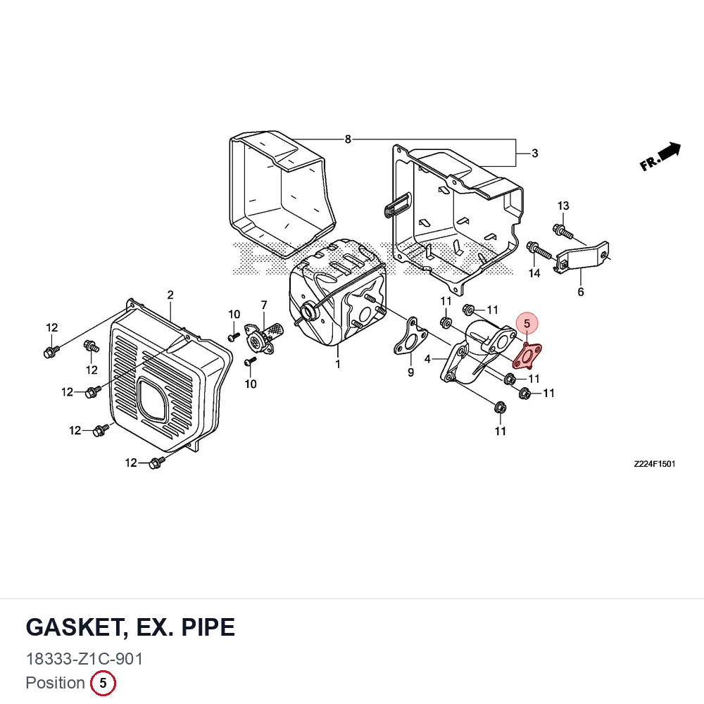 GASKET, EX. PIPE
