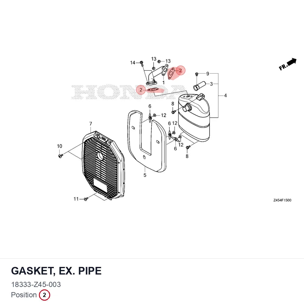 GASKET, EX. PIPE