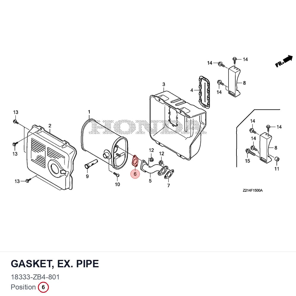 GASKET, EX. PIPE