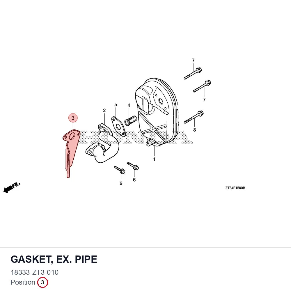 GASKET, EX. PIPE