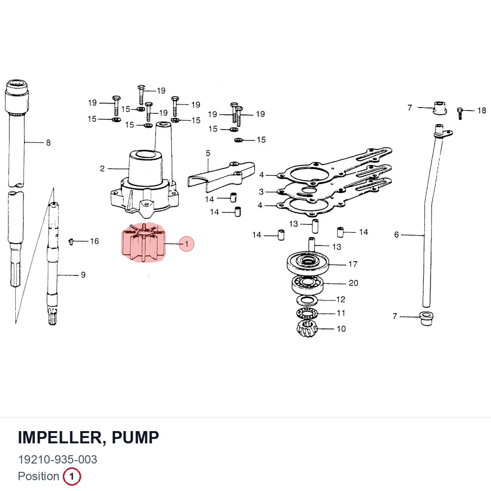 IMPELLER, PUMP