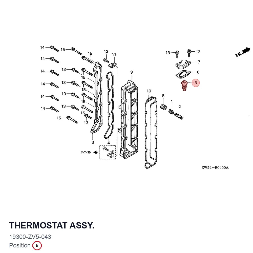 THERMOSTAT ASSY.