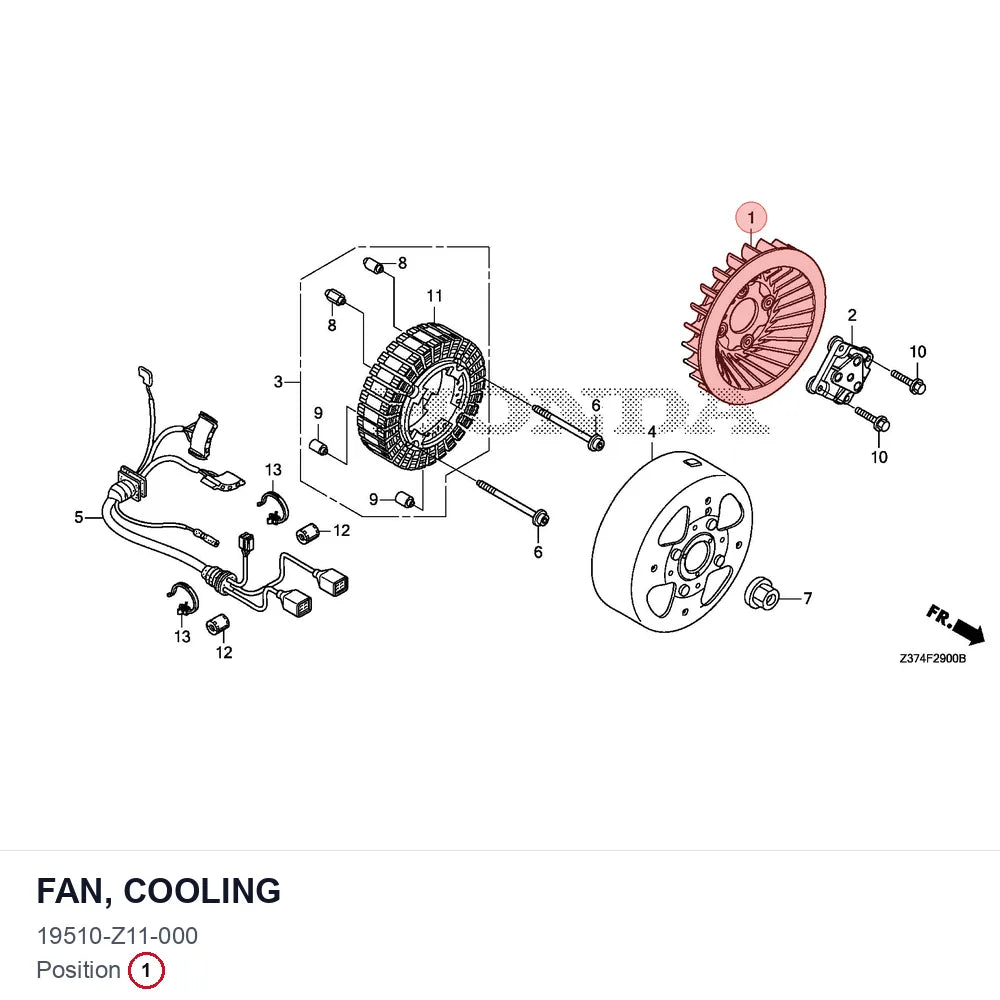 FAN, COOLING