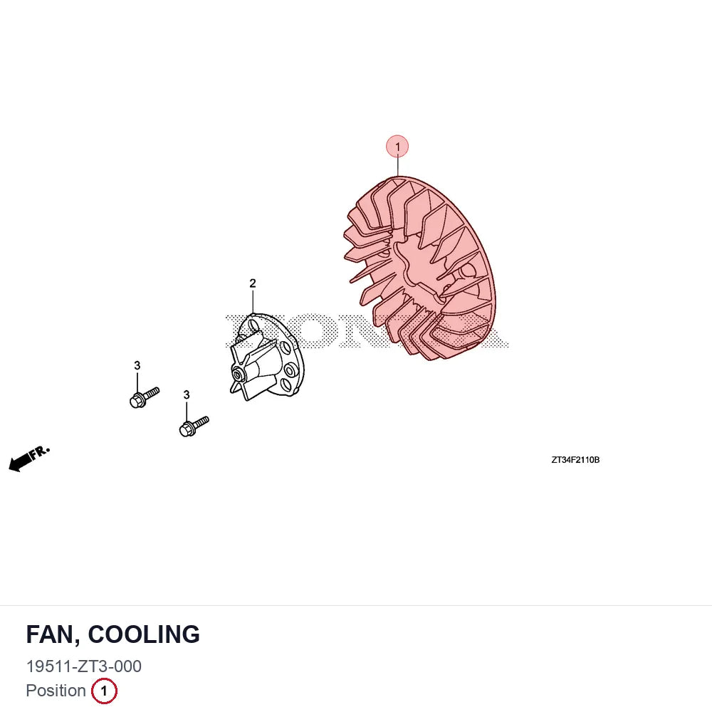 FAN, COOLING