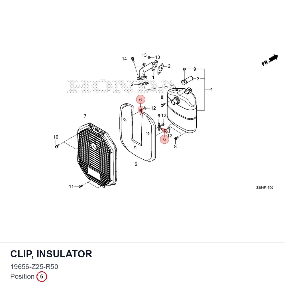 CLIP, INSULATOR