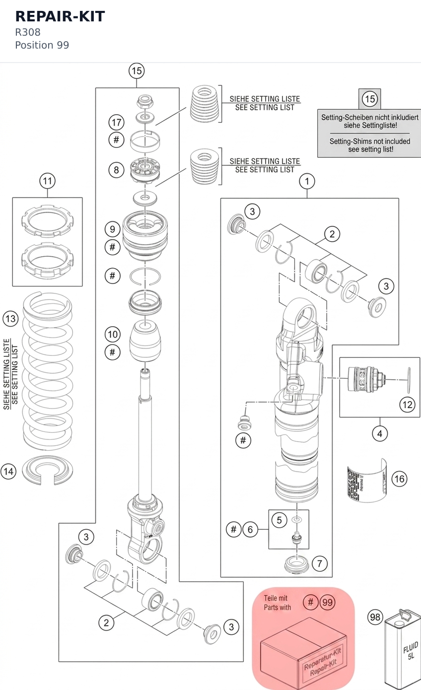 Diagram preview: REPAIR-KIT (R308)