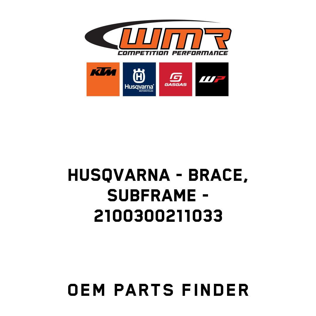 Brace, subframe