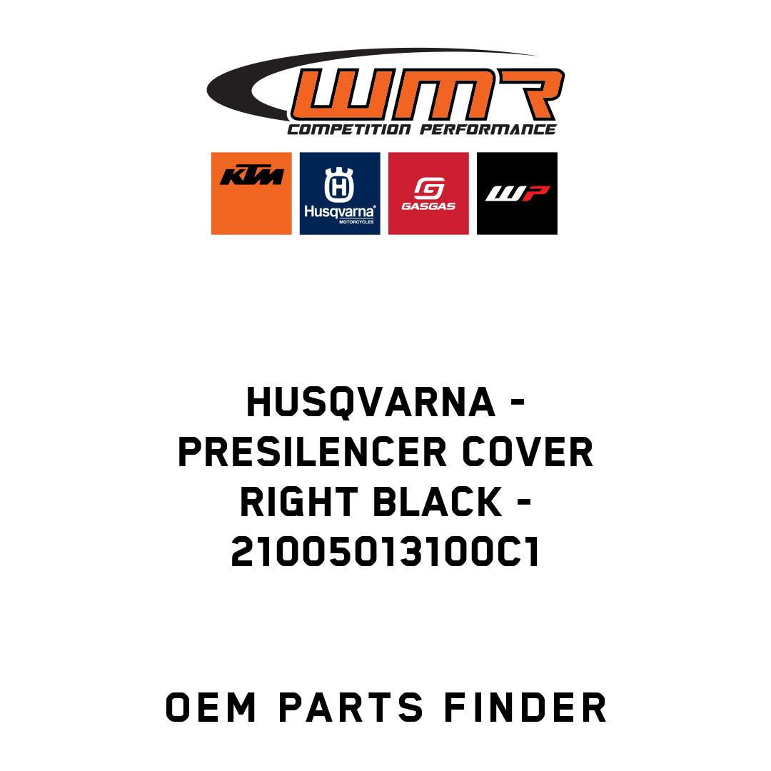 Presilencer cover right black