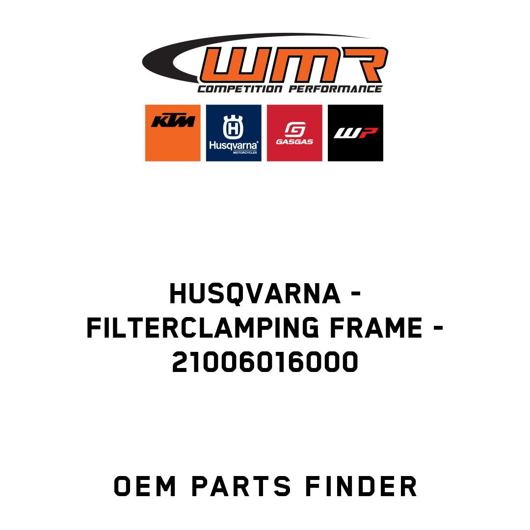 Filterclamping frame
