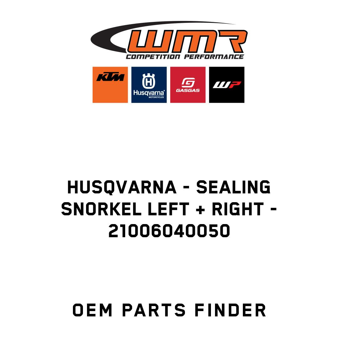Sealing Snorkel left + right