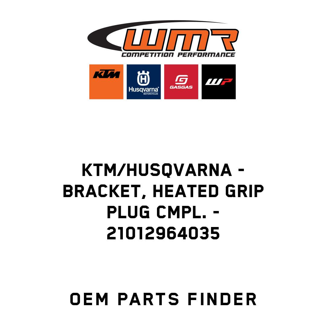 Bracket, heated grip plug cmpl.