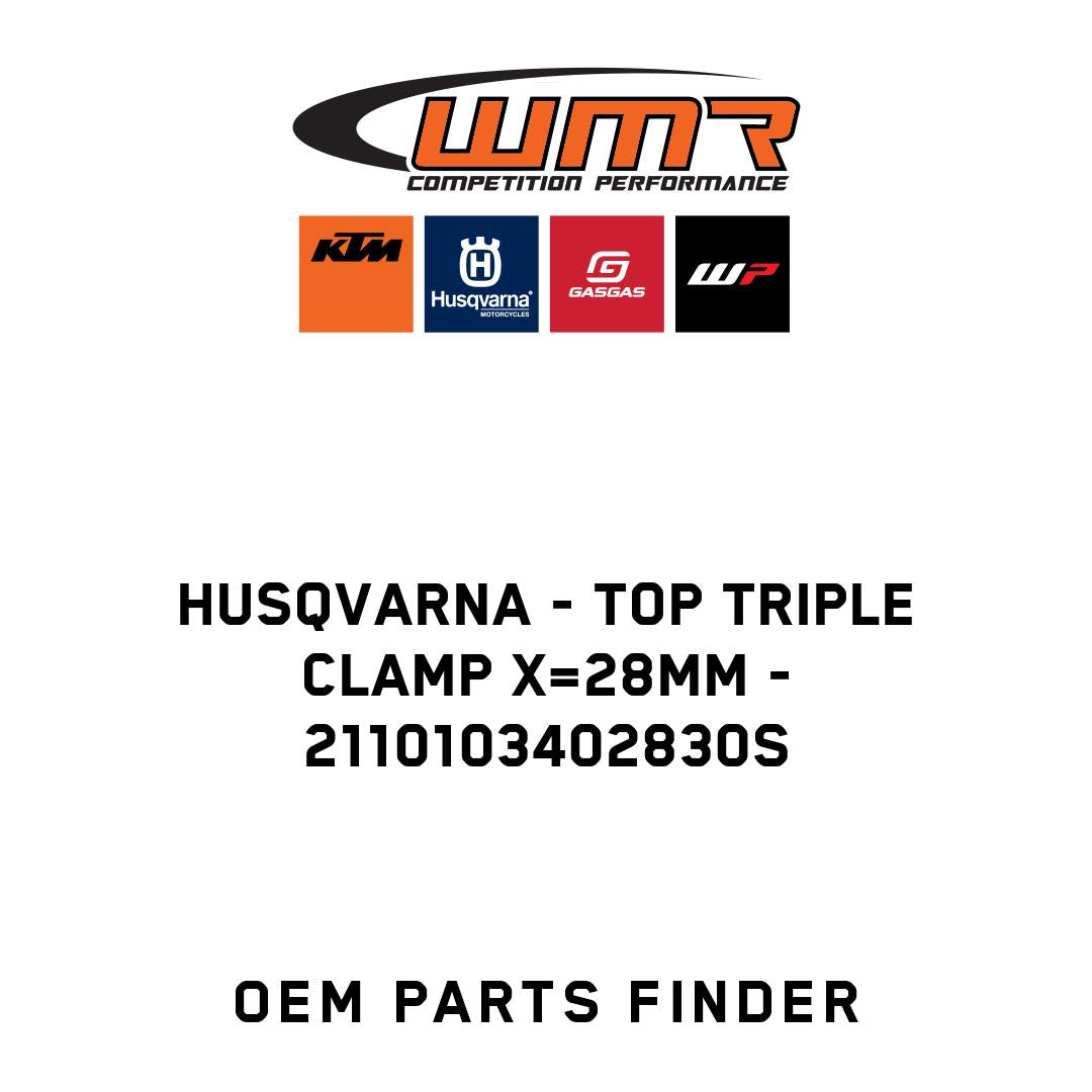 Top triple clamp X=28mm