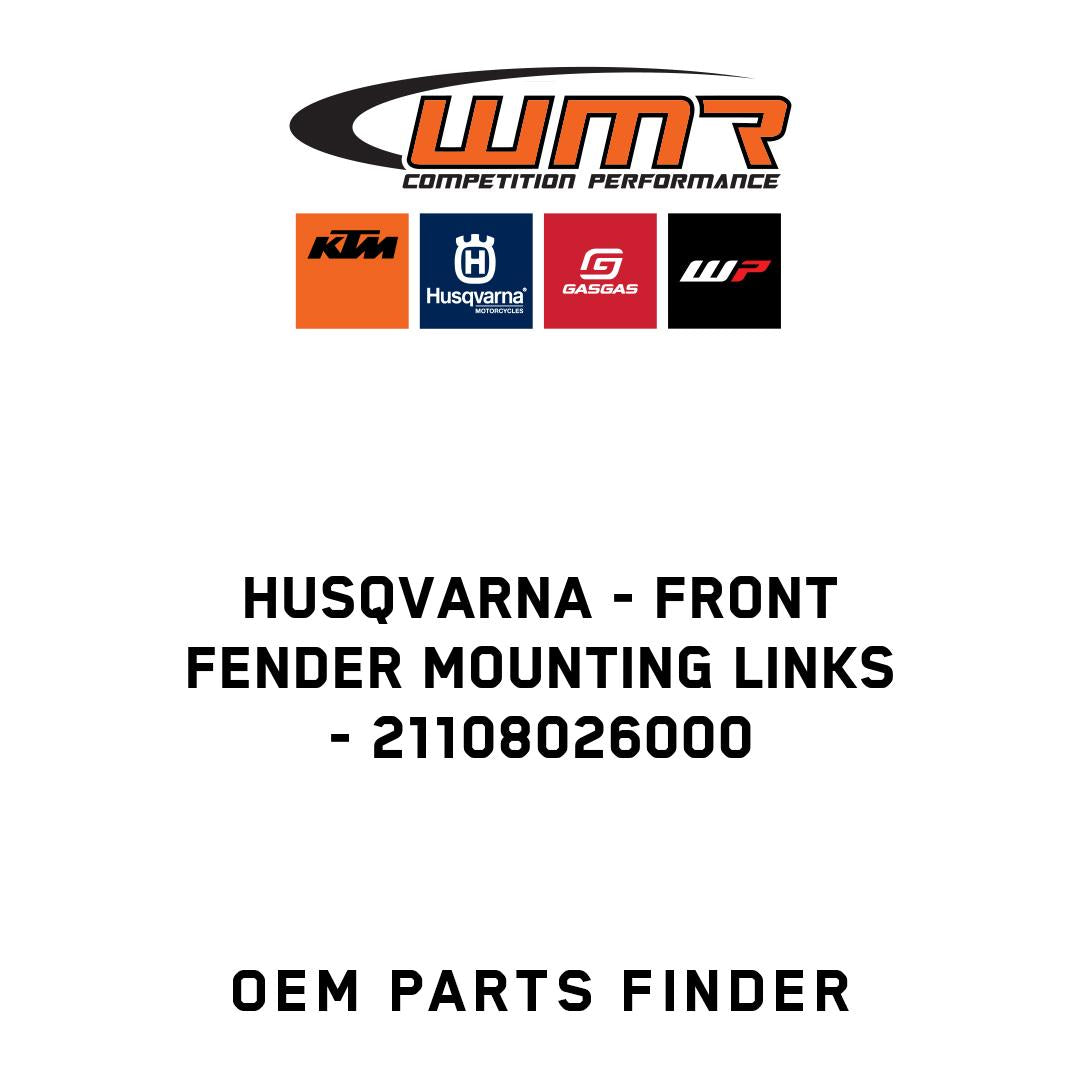 Front fender mounting links