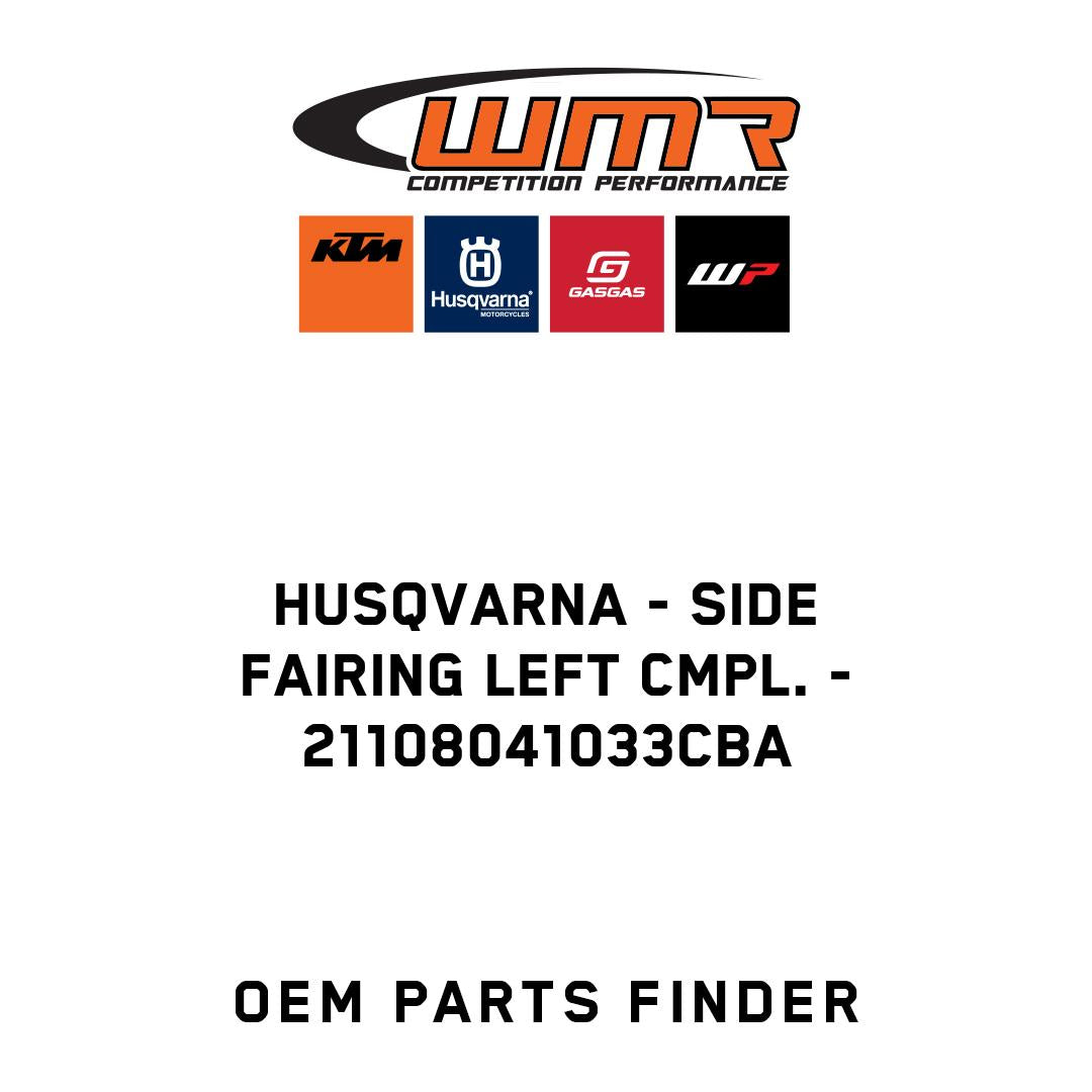 Side fairing left cmpl.